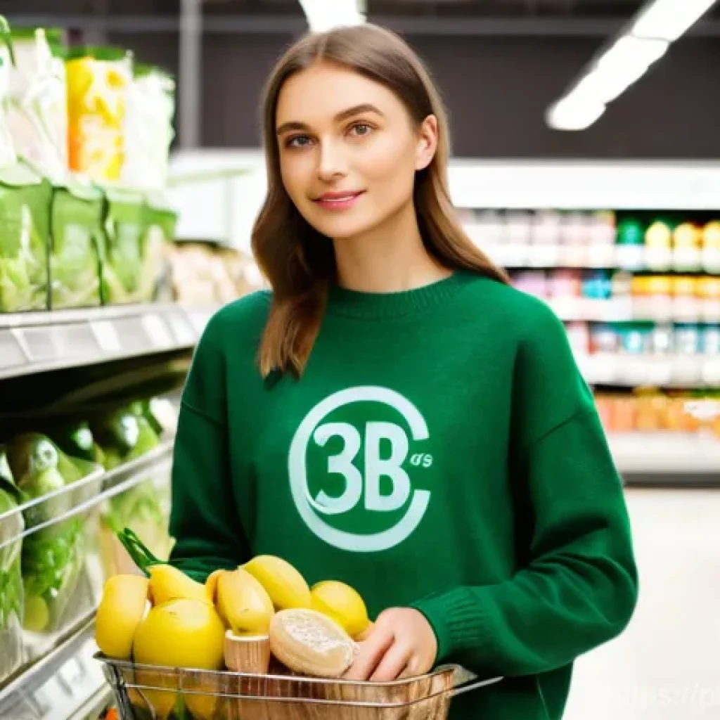 대체 플라스틱 소재의 소비자 교육 필요성 - **Greenwashing vs. Genuine Eco-Choice in a Polish Supermarket:**
A discerning young adult (appea...