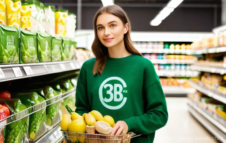 대체 플라스틱 소재의 소비자 교육 필요성 - **Greenwashing vs. Genuine Eco-Choice in a Polish Supermarket:**
    A discerning young adult (appea...